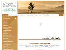 Tablet Screenshot of marstall.ch