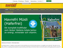 Tablet Screenshot of marstall.se